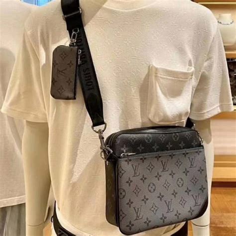 lv sidebag mens|louis vuitton body bag men.